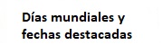 Imagen días-mundiales y fechas destacadas